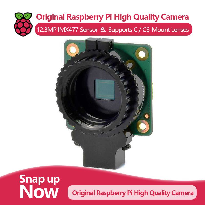 Raspberry Pi Global Shutter Camera Imx296 - Caméra Raspberry Pi originale de haute