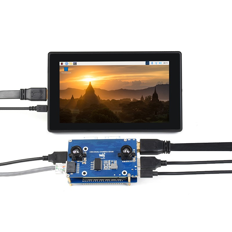 Carte d'extension de vision bi - Raspberry Pi Compute Module 4 Dual Camera Board avis et prix