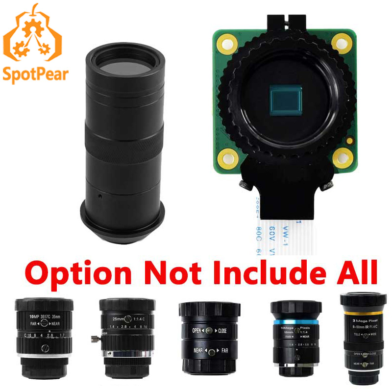 Caméra Raspberry Pi HQ, téléob - Raspberry Pi Hq Camera Microscope Lens avis et prix