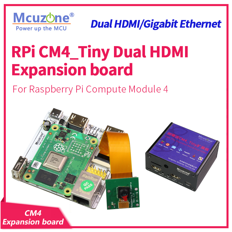 Carte d'extension RPi CM4_Tiny - Raspberry Pi Compute Module 4 Dual Camera Board avis et prix
